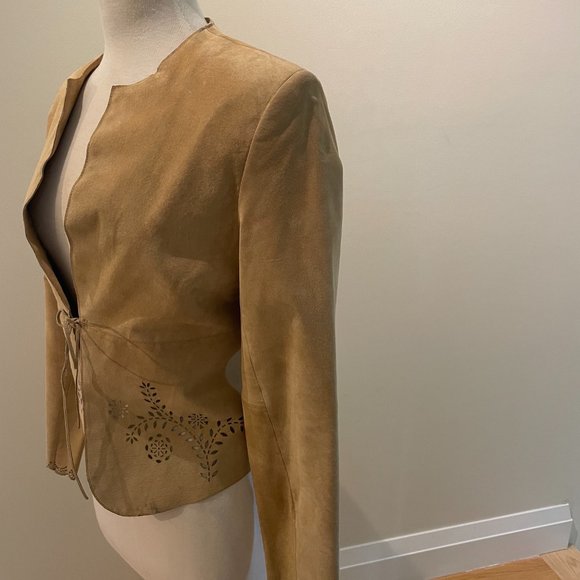 Valerie Stevens Suede Leather Jacket - Picture 2 of 9